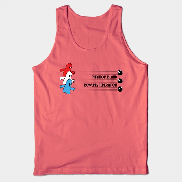 Phantom Island Bowling Federation Tank Top by batfan